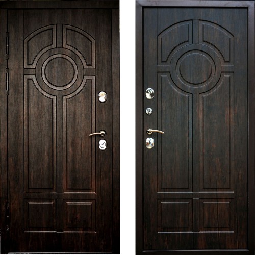 Дверь облагороженная с обеих торон